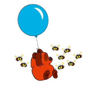 🐝 emoji Союзмультфильм @stickerstgrm Telegram sticker 10 of 25