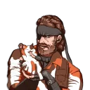 😼 emoji Metal Gear Telegram sticker 17 of 22