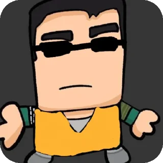 👍 emoji Prostomihanol by @stickplusbot Telegram sticker 10 of 47
