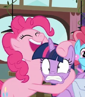 🌟 emoji MyLittlePony Pinkie Telegram sticker 17 of 90