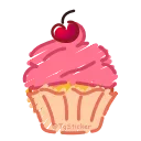 🧁 emoji Crayons Emoji • @TgStickery Telegram sticker 11 of 50