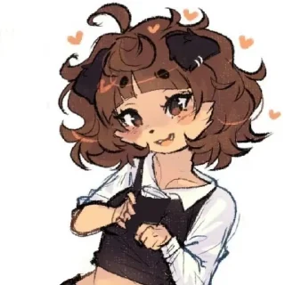 👄 emoji Mimi Telegram sticker 5 of 17