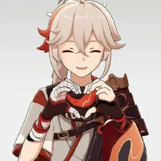 🍁 emoji Казуха Telegram sticker 7 of 33