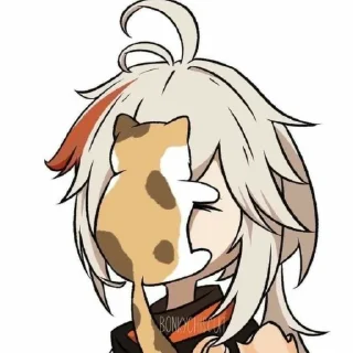 🍁 emoji Казуха Telegram sticker 20 of 33