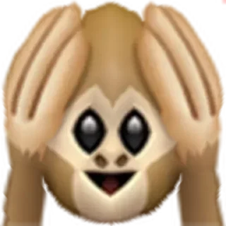 🙉 emoji stolen Telegram sticker 7 of 21