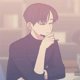 🤔 emoji Ли Хэсу Telegram sticker 10 of 30