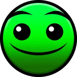 Sticker from Geometry dash