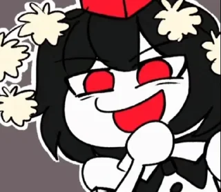 🌟 emoji Тохо стикерс🤷‍♀️ Telegram sticker 17 of 115