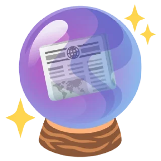 🔮 emoji 🔮Магические Шары🔮 :: @Firrs_Game Telegram sticker 5 of 7