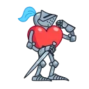 Sticker from Date Knight