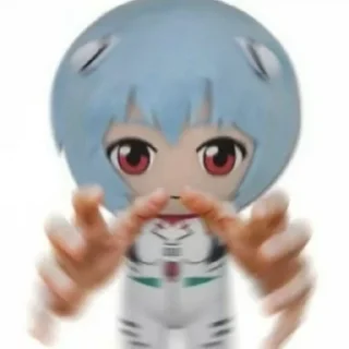 😏 emoji Ayanami Rei Telegram sticker 15 of 20