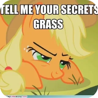 🖼 emoji Applejack /@lx_zyr Telegram sticker 13 of 76