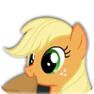 👄 emoji Applejack /@lx_zyr Telegram sticker 20 of 76