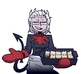 🌯 emoji helltaker @noshe40 Telegram sticker 22 of 78