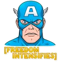 😤 emoji 60‘s Captain America Telegram sticker 20 of 30