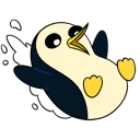 🐧 emoji Adventure Time Telegram sticker 8 of 24
