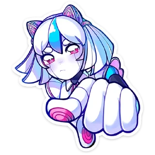 🫵 emoji Робочи • @stickers_vk Telegram sticker 16 of 48