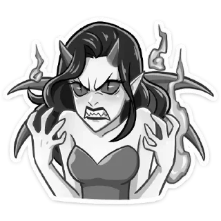 Sticker from Дьяволица @kungrl @stickers_vk