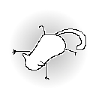 😵 emoji The white cat Telegram sticker 15 of 18