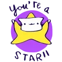 ⭐️ emoji Animated Cat @IMG2D Telegram sticker 9 of 22