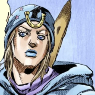 🤐 emoji johnny joestar Telegram sticker 12 of 36