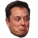 Sticker from Elon Musk (Ілон Маск, Илон Маск)