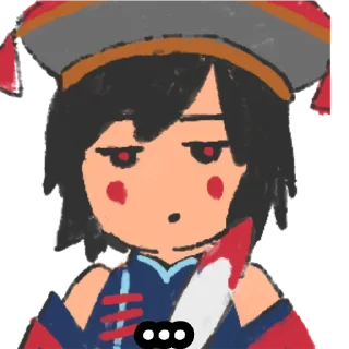 😐 emoji Princess' Scribbles Irony Telegram sticker 7 of 68