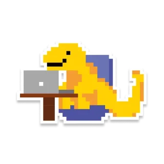 👨‍💻 emoji Y&&Y Telegram sticker 11 of 29
