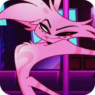 🍖 emoji Angel Dust • @HazbinHotelStickers Telegram sticker 6 of 30