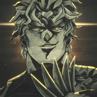 🌟 emoji Dio Brando from @Dio_t4zen Telegram sticker 8 of 52