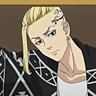 👀 emoji Draken @anime_sticks Telegram sticker 15 of 30