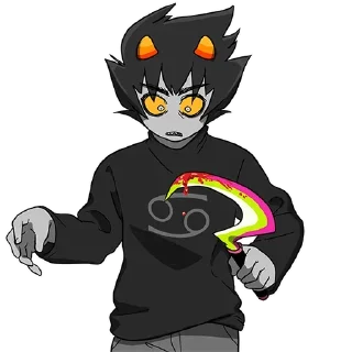 💉 emoji Karkat talksprites+other stuff Telegram sticker 19 of 23