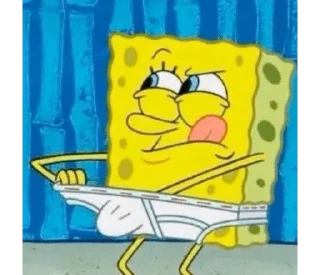 😶 emoji spngbob Telegram sticker 20 of 107