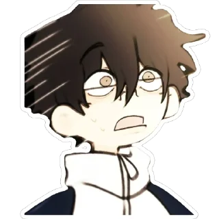 🫥 emoji lost in the cloud ☁️::@kkawory Telegram sticker 19 of 25