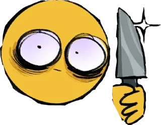 🔪 emoji Cursed emojis Telegram sticker 14 of 43