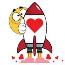 ❤ emoji Sho0k dia Telegram sticker 9 of 120