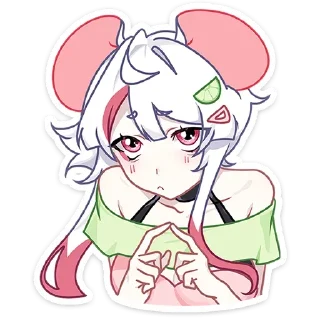 😋 emoji Мауси пак Telegram sticker 15 of 73