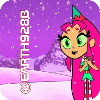 🎄 emoji Starfire ➩ @Earth928B Telegram sticker 5 of 45