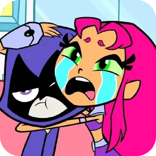 😭 emoji Starfire ➩ @Earth928B Telegram sticker 22 of 45
