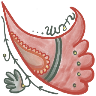 👍 emoji tatar flowers ornament Telegram sticker 10 of 32