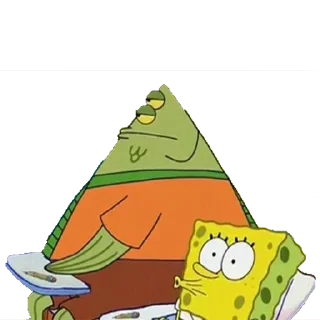😛 emoji SpongeBob @TVstickers Telegram sticker 15 of 32