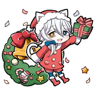 🎁 emoji Белый котёнок ч.3 @nyasticks Telegram sticker 8 of 41