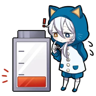 🧐 emoji Белый котёнок ч.3 @nyasticks Telegram sticker 11 of 41