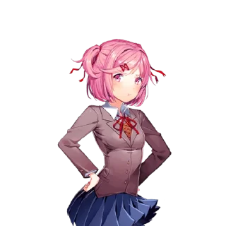 🧁 emoji Natsuki〔 @pivAnSti 〕 Telegram sticker 20 of 120