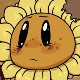 🌻 emoji Pvz | Sunflower Telegram sticker 17 of 103