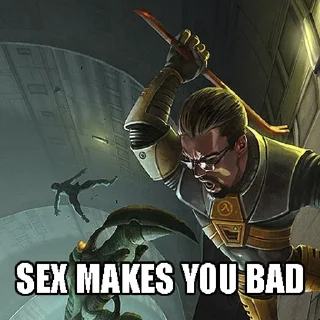 Sticker from Sex must die