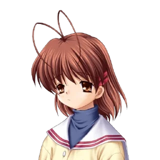 🫥 emoji Clannad Telegram sticker 10 of 100