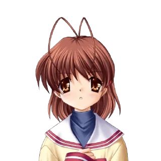 Sticker from Clannad