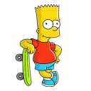 😎 emoji The Simpson Telegram sticker 20 of 27