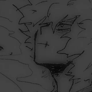 🖤 emoji SHIGARAKI Telegram sticker 9 of 120